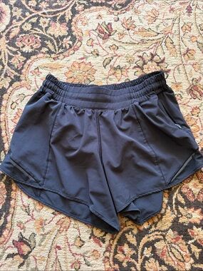 lululemon athletica Black Hotty Hot Shorts
